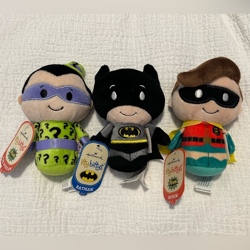 BATMAN itty bitty set of 3